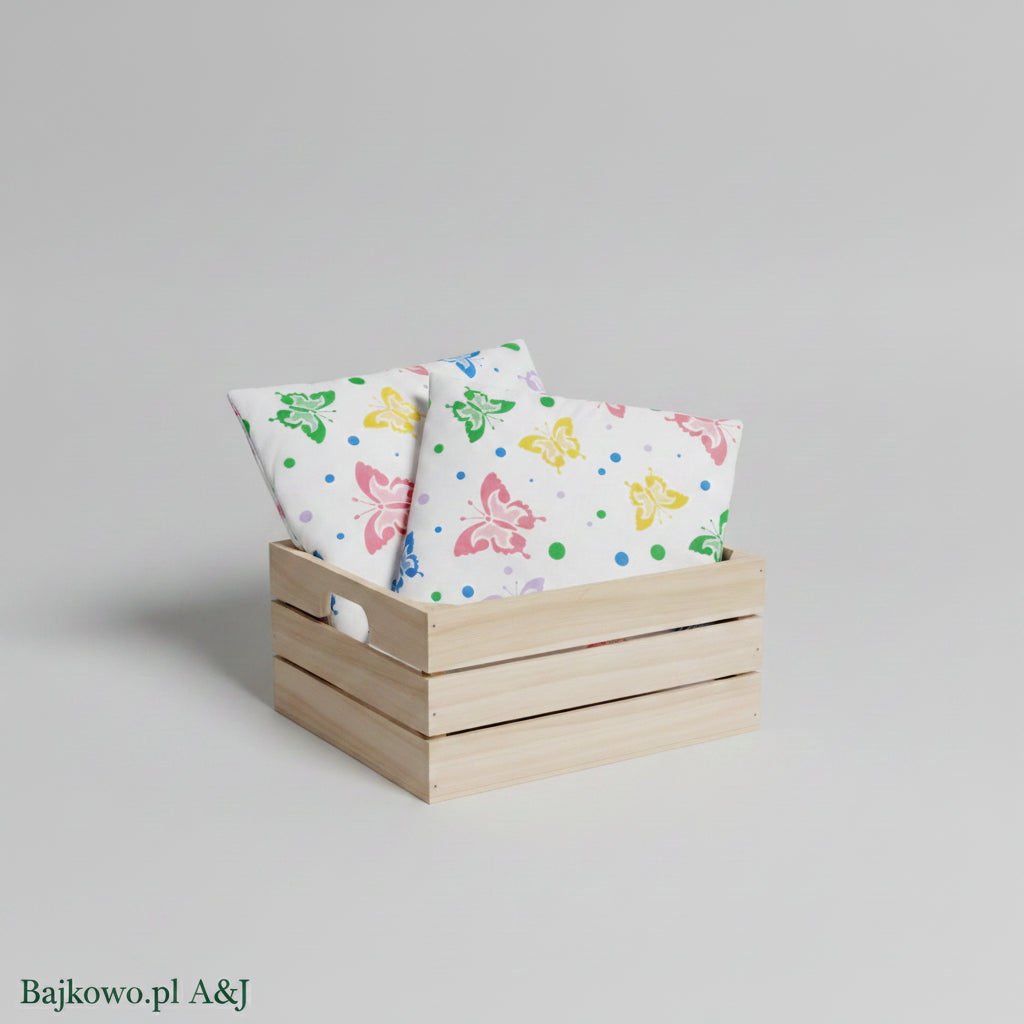 Poduszka dla laki wzór MOTYLE